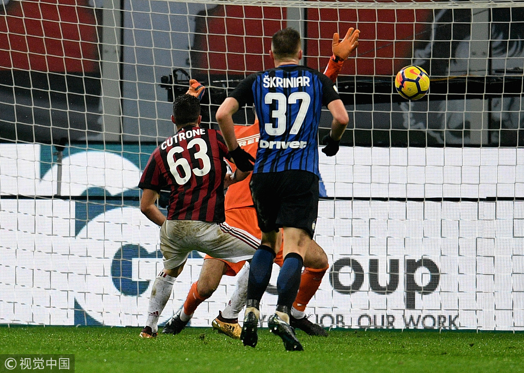  国际米兰争议越位进球有效，对手主席炮轰裁判不公  